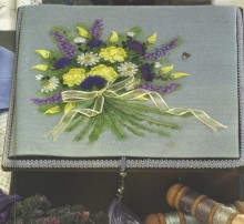 Floral Sewing Box
