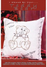 Cute Creations! This gorgeous Teddy makes a sweet cushion or picture, idea for a new stitcher or a quick piece.